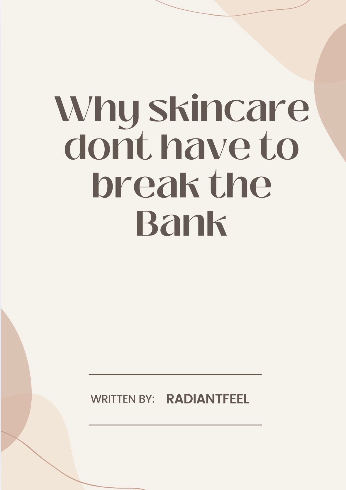 Acne Skincare Guide
The 8-Week Routine for Clearer Skin