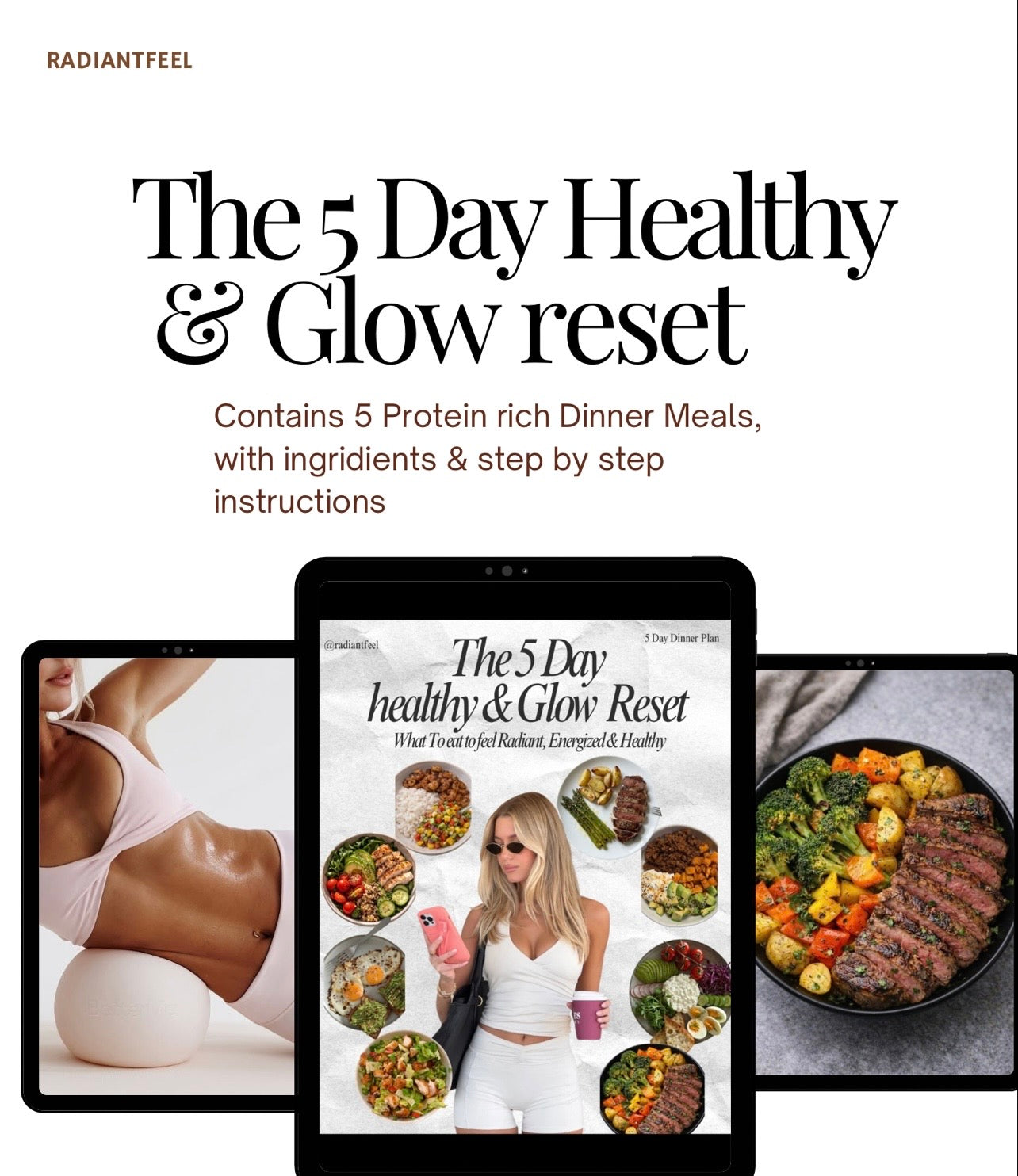 Glow Meal Plan for Clear Skin | 5 Simple Recipes for Better Skin & Energy